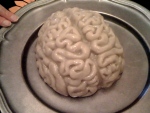 The brain Louise brought for dessert